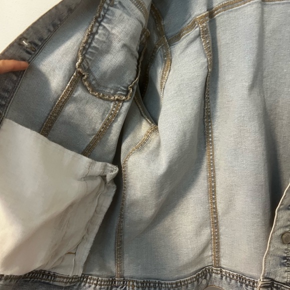 Woman’s demin Jean jacket sz 1X - Picture 5 of 6